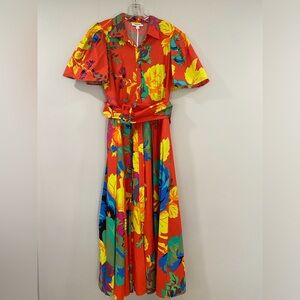 Christopher John Rogers x Target Floral Maxi dress size 14